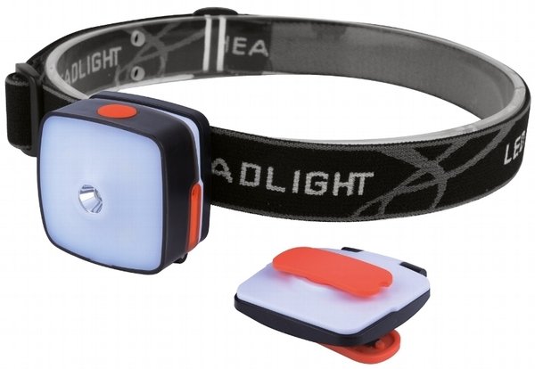 LED-Stirnlampe mit Akku "Headlight CTX5" 3W Cree + 4x SMD, 150 Lumen