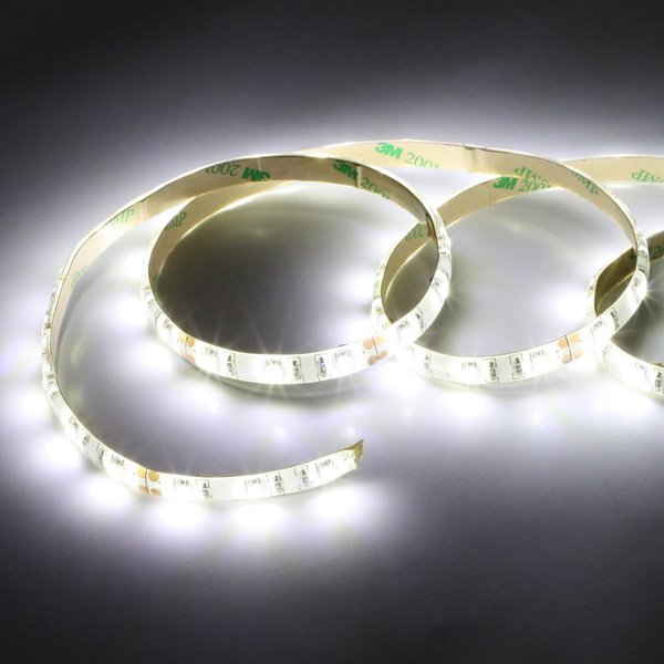 LED Band Strip mit Batterie Halter einfarbig 4,5 V Unterbau 50cm weiss 6000K