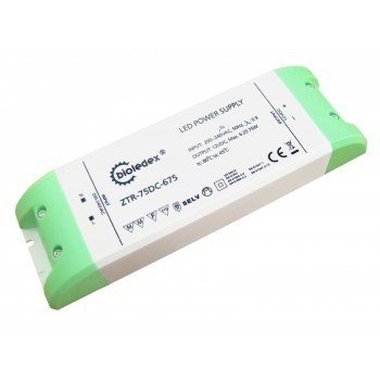 LED Trafo / Netzteil 75W 12 Volt DC flach, klein für Möbeleinbau zugelassen von Bioledex®