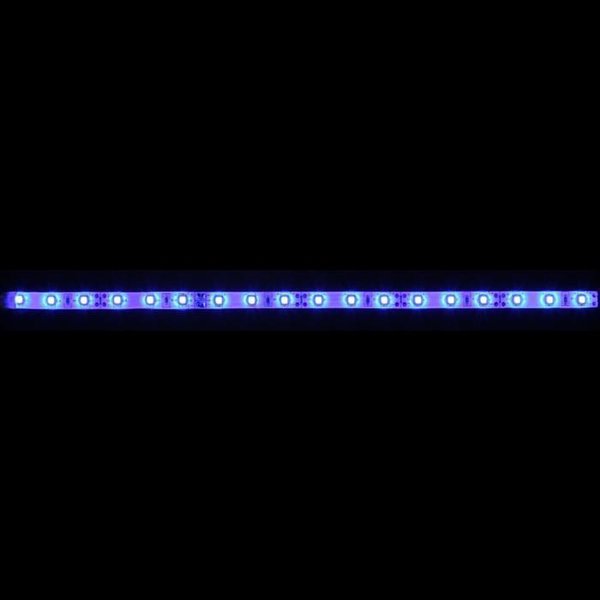 LED Streifen 100cm 5V Wasserfest IP65 60 LEDs Blau + Batteriebox