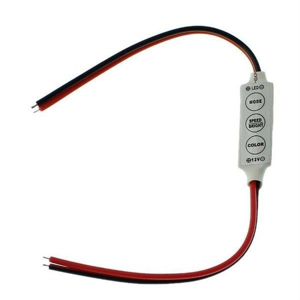 Mini LED Controller Steuerung - offene Enden (für einfarbige Streifen)