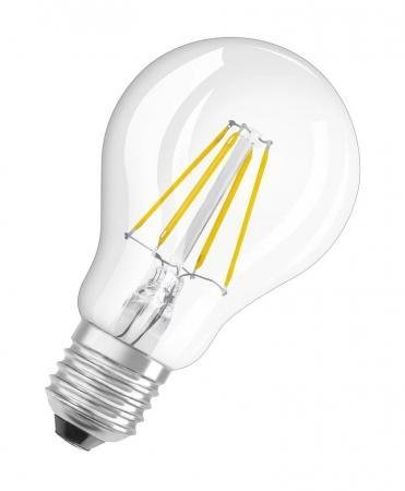 OSRAM E27 LED Lampe STAR RETROFIT klare Filamentoptik 4W wie 40W tageslichtweiß 6500K